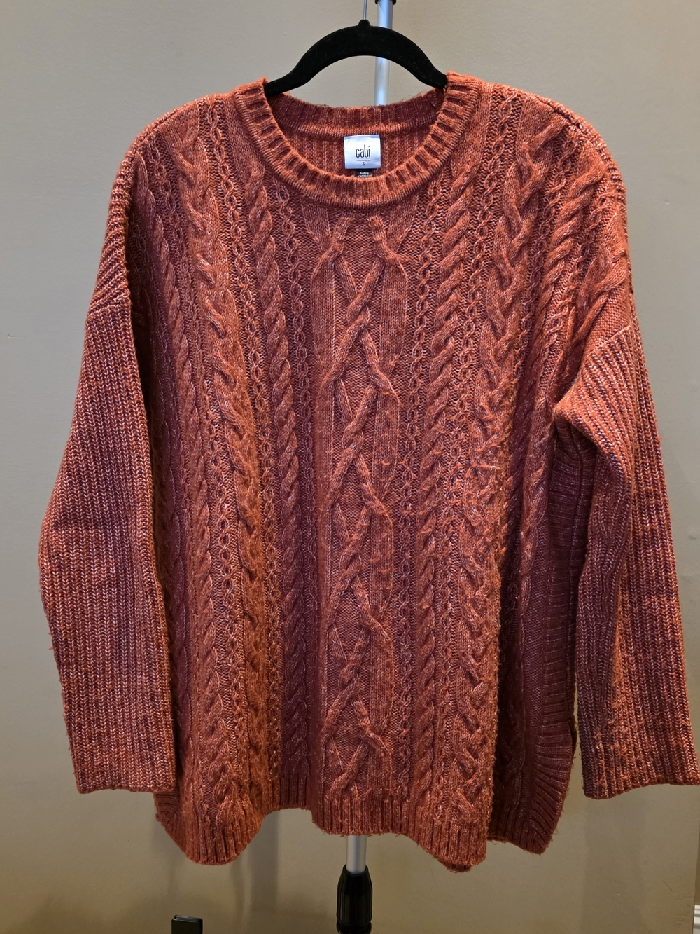 CABI Playoff Pullover Cable Knit Sweater - Women's